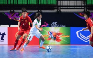 Tuyển nữ futsal Việt Nam vào bán kết châu Á