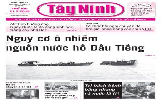 Điểm báo in Tây Ninh ngày 21.5.2018