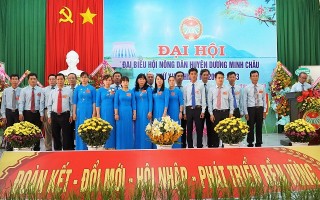 Ông Trương Hữu Đức trúng cử chức danh Chủ tịch Hội Nông dân huyện Dương Minh Châu