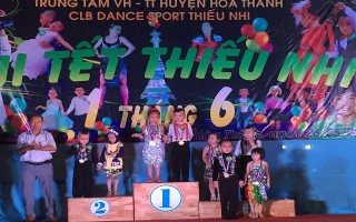 Liên hoan bước nhảy Dance Sport thiếu nhi Hoà Thành