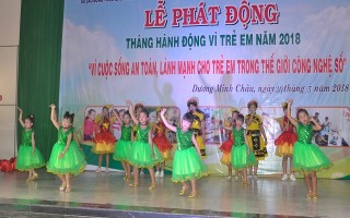 Phát động Tháng hành động vì trẻ em năm 2018