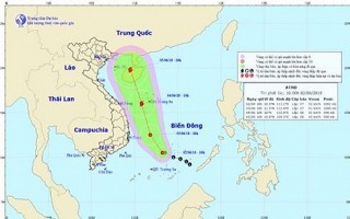 Áp thấp nhiệt đới trên biển Đông sắp mạnh lên thành bão