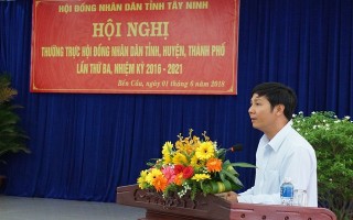 Hội nghị Thường trực HĐND tỉnh, huyện, thành phố lần III, nhiệm kỳ 2016- 2021