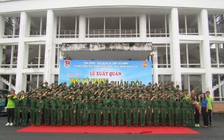 Xuất quân học kỳ trong quân đội hè 2018