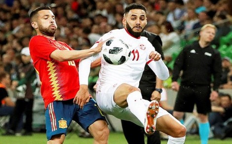 Siêu dự bị lên tiếng, Tây Ban Nha thắng nhọc Tunisia