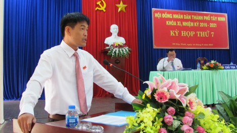 Bế mạc Kỳ họp thứ 7 HĐND thành phố Tây Ninh khóa XI, nhiệm kỳ 2016-2021