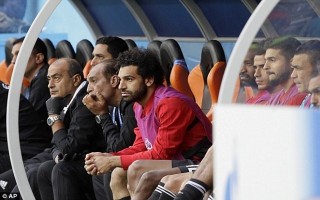 ĐT Ai Cập đã để thua Uruguay ở trận ra quân World Cup 2018 đúng vào phút 89, trận đấu mà ngôi sao Salah không ra sân.