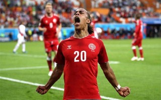 Đan Mạch may mắn hạ Peru ở trận ra quân World Cup 2018