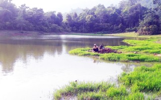 “Ao tiên” trên núi Mường Hum