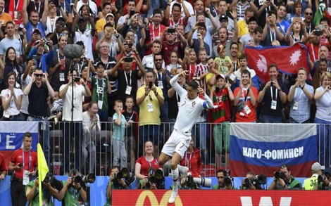 Ronaldo tạo sự khác biệt cho Bồ Đào Nha hạ Ma Rốc