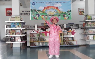 Thư viện Tây Ninh tổ chức Hội thi kể chuyện “Nhân vật em yêu”