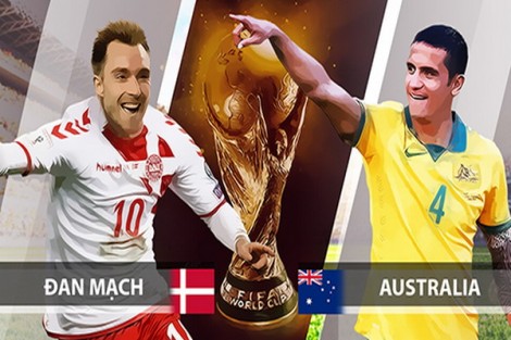 Trực tiếp Đan Mạch 1-1 Australia: Australia có điểm đầu tiên ở World Cup