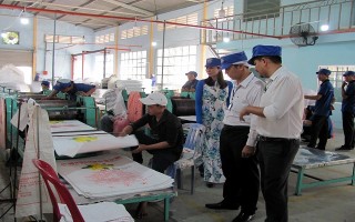 TP.Tây Ninh: Kiểm tra việc thực thi Bộ Luật Lao động tại doanh nghiệp