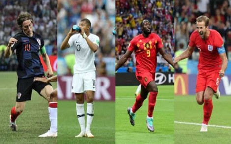 Bán kết World Cup 2018: 4 anh tài, 1 giấc mơ, nhận diện kẻ lên ngôi