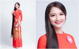 Người đẹp Hoa hậu Việt Nam 2018 khoe suối tóc dài gần chấm gót