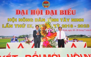 Khai mạc Đại hội đại biểu Hội Nông dân tỉnh Tây Ninh lần thứ IX, nhiệm kỳ 2018- 2023
