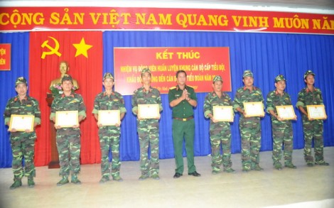 Hoàn thành nhiệm vụ huấn luyện quân nhân dự bị