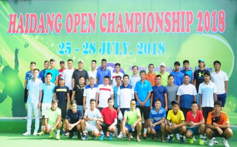 Khai mạc Giải quần vợt mở rộng quốc tế - tranh cúp Hải Đăng 2018