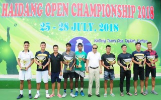Thái Lan vô địch Giải quần vợt quốc tế mở rộng- tranh Cúp Hải Đăng 2018