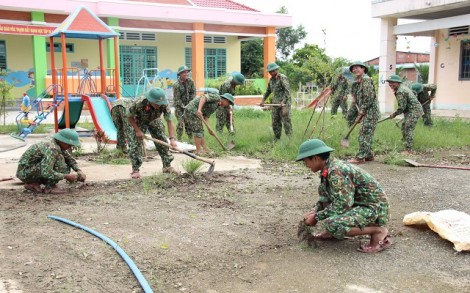 Thắt chặt tình quân dân