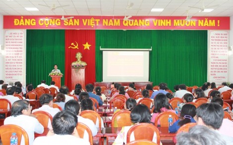 Sở Y tế: Hội nghị đảng viên 6 tháng đầu năm 2018