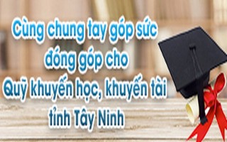 Danh sách các đơn vị, cá nhân ủng hộ quỹ khuyến học, khuyến tài tỉnh Tây Ninh năm 2018