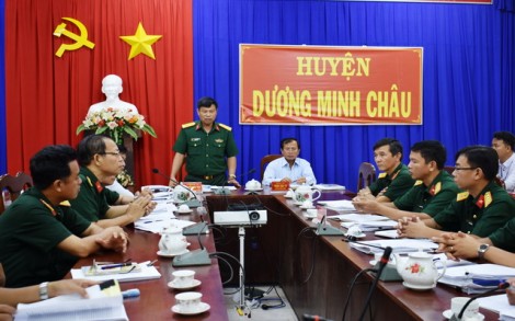 Thanh tra kết quả thực hiện Nghị định 119 tại huyện Dương Minh Châu