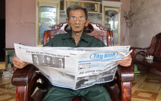 Gương sáng cựu chiến binh 90 tuổi