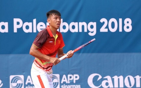 Lý Hoàng Nam thất bại trước hạt giống số 4 ASIAD 2018