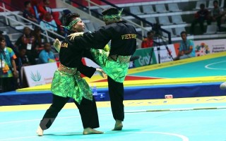 Pencak Silat mang Huy chương Bạc về cho Thể thao Việt Nam
