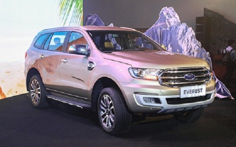 Ford Everest 2018 giá cao nhất 1,4 tỷ, cuộc đua mới cùng Fortuner