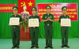 BĐBP Tây Ninh: Từng bước nâng cao chất lượng công tác huấn luyện