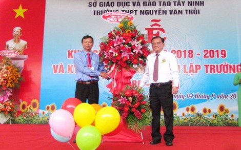 Khai giảng năm học mới và kỷ niệm 30 năm thành lập trường