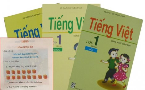 Không nên nhiễu loạn sách giáo khoa công nghệ giáo dục lớp 1