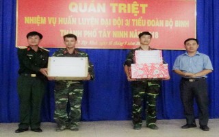 TP.Tây Ninh: Thăm, động viên quân nhân dự bị