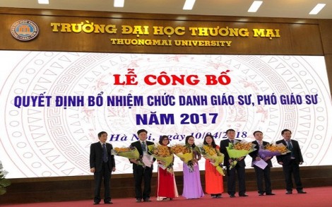 Không xét công nhận tiêu chuẩn chức danh GS,PGS năm 2018