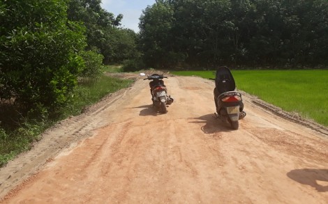 Xã Phước Minh: Nghiệm thu, đưa vào sử dụng tuyến đường giao thông liên ấp Phước Lộc A