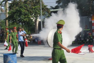 Chung kết Hội thao nghiệp vụ chữa cháy và cứu nạn, cứu hộ trên địa bàn tỉnh Tây Ninh