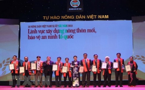 Lễ tôn vinh 63 nông dân Việt Nam xuất sắc trong năm 2018