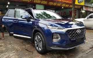 Hyundai Santa Fe 2019 xuất hiện trên phố Hà Nội