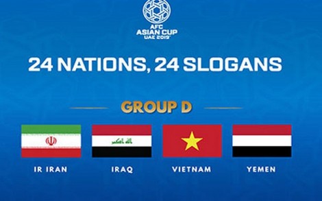 AFC phát động cuộc bình chọn slogan cho ĐT Việt Nam tại Asian Cup 2019