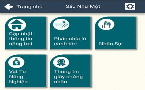 Triển khai ứng dụng phần mềm truy xuất nguồn gốc sản phẩm nông nghiệp