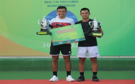 Hoàng Nam và Quốc Khánh vô địch đôi nam Vietnam F4 Futures – Hải Đăng Cúp 2018