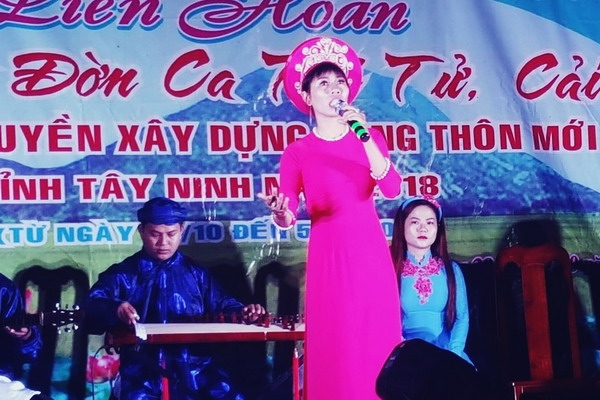 Khai mạc Liên hoan nghệ thuật Đờn ca tài tử cải lương các xã điểm xây dựng nông thôn mới Cụm 2