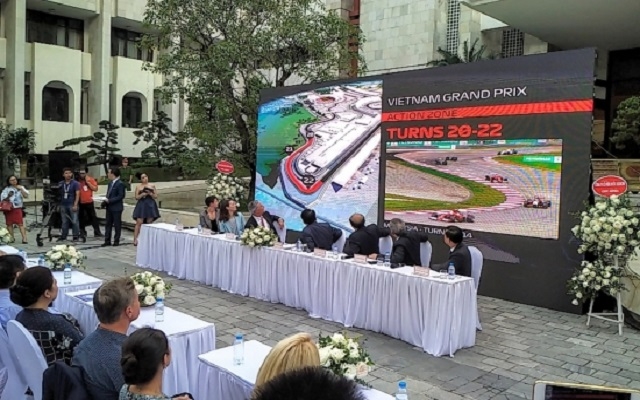 Hà Nội đăng cai chặng đua F1 vào tháng 4/2020