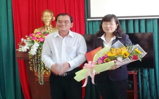 Bổ nhiệm bà Nguyễn Thị Thu Cúc làm Phó Trưởng Ban Tuyên giáo Tỉnh uỷ