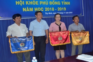 Hội khoẻ Phù Đổng tỉnh Tây Ninh năm học 2018-2019: Tân Biên giành giải Nhất toàn đoàn