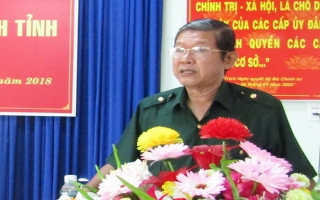 Hội Cựu chiến binh Tây Ninh tổ chức Hội nghị Ban chấp hành nhiệm kỳ 2017-2022