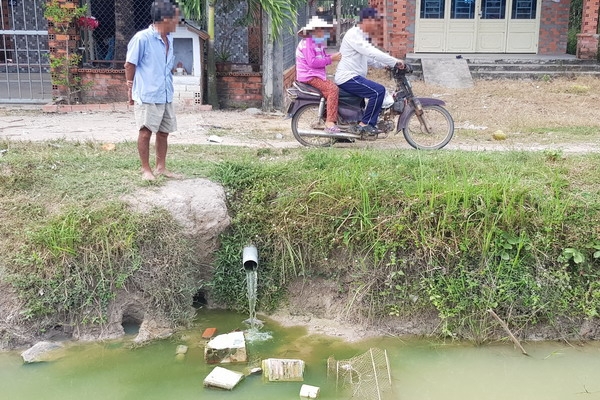 Xã Phước Ninh: Người dân lo ngại bệnh tật do nguồn nước ô nhiễm