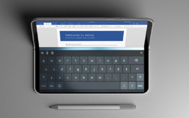 Microsoft nung nấu làm điện thoại màn hình gập đôi